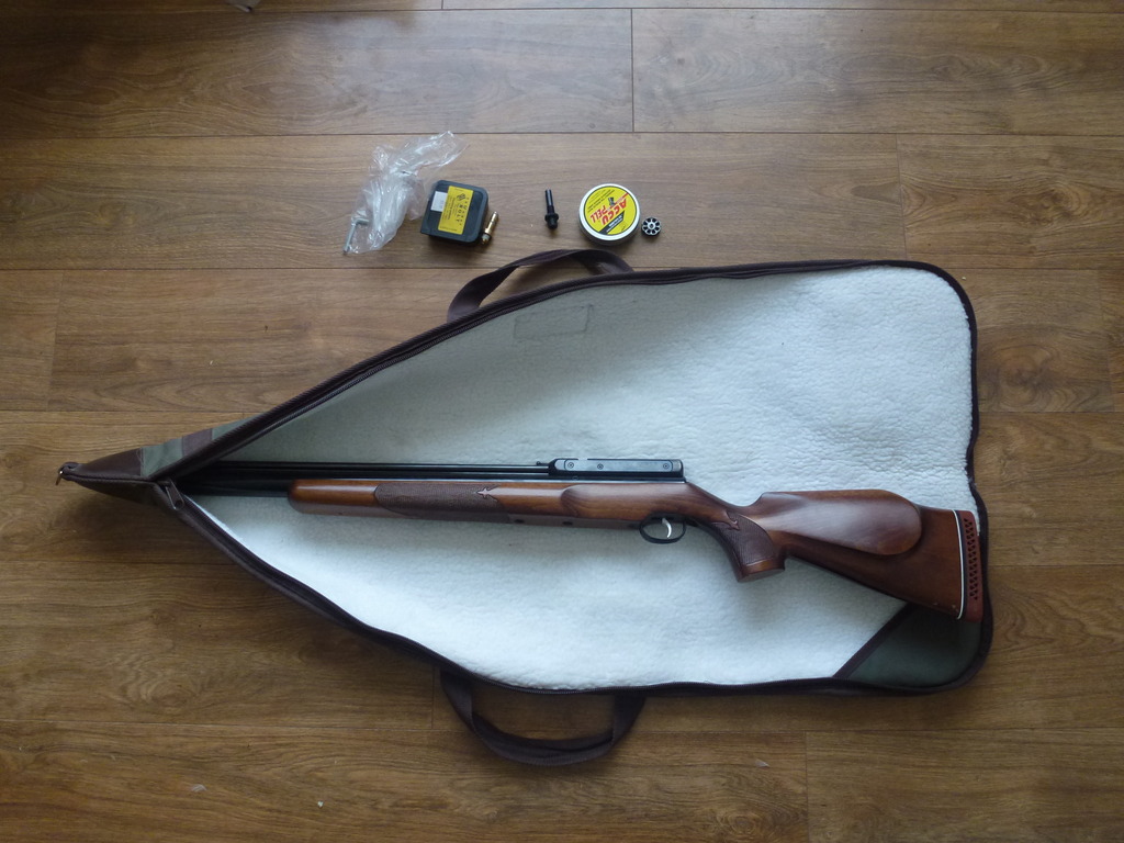 Webley And Scott Axsor Logun Axsor Axsor 22 Used Very Good Condition Pre Charged Pneumatic 3748